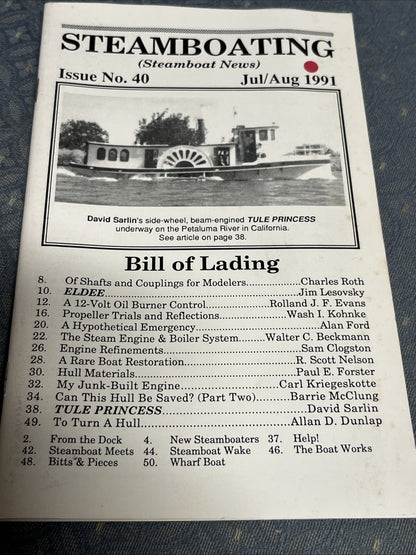 Lot of 13 Steamboating News Issues Mag Fomerly Steamboat News 1990/1991/1992