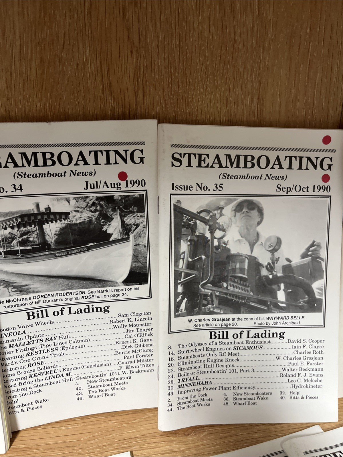 Lot of 13 Steamboating News Issues Mag Fomerly Steamboat News 1990/1991/1992