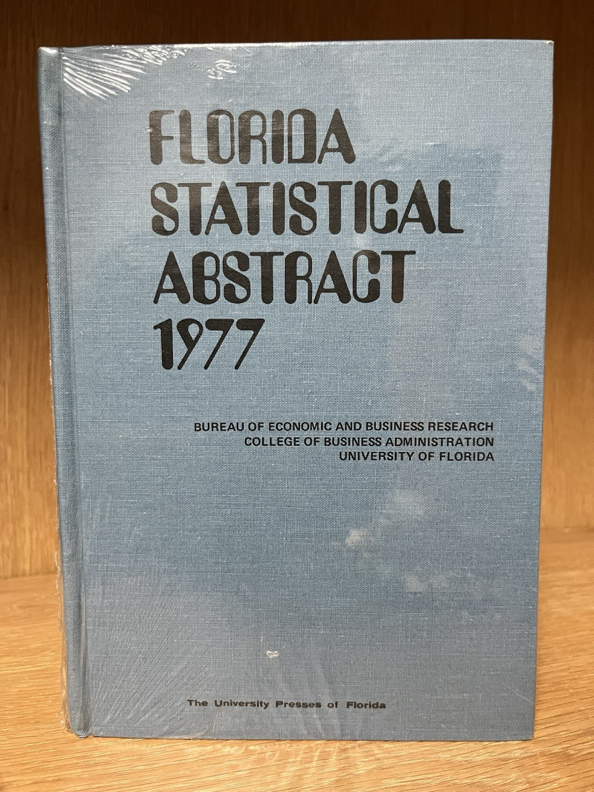 Florida Statistical Abstract 1977 Edition **BRAND NEW **