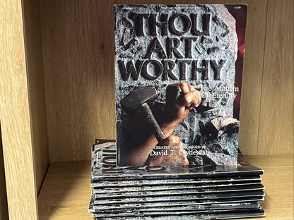 Lot of 10 Thou Art Worthy: The Anthem Of Eternity  SATB By David T. Clydesdale
