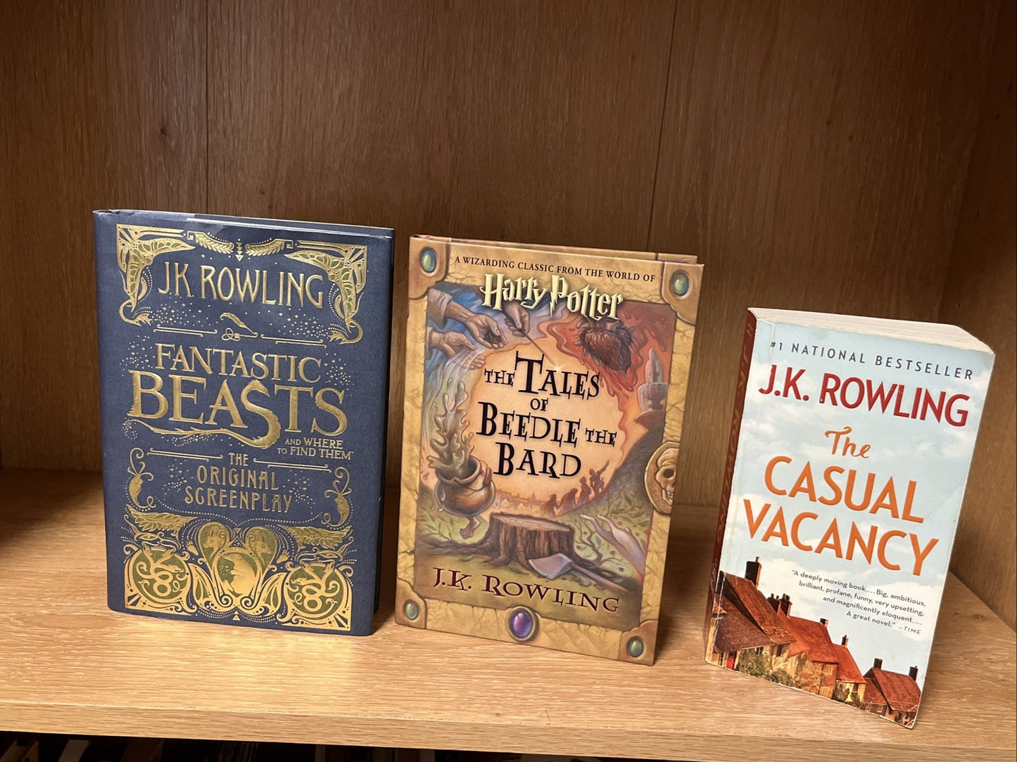 J.K Rowling ,The Tales Of Beedie The Bard & Fantastic Beasts and Where to Find..