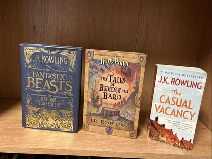 J.K Rowling ,The Tales Of Beedie The Bard & Fantastic Beasts and Where to Find..