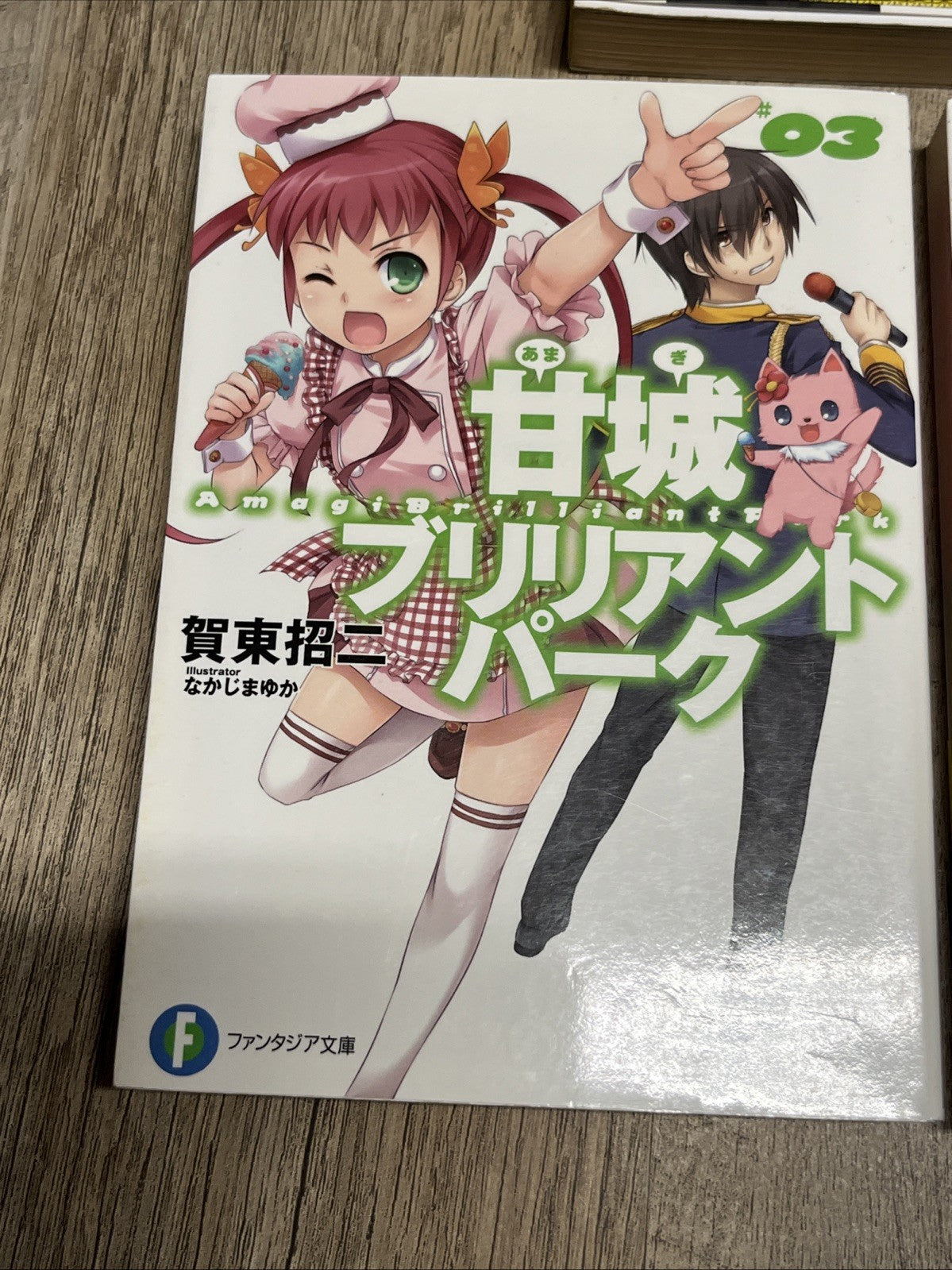 Amagi Brilliant Park Bunko Volumes 1-5 Set (Fujimi Fantasia Bunko) Shoji Gatoh