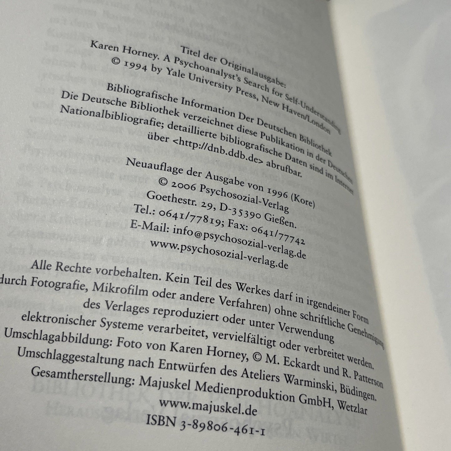 Bernard J. Paris Karen Horney: Leben und Werk (Bibliothek der Psychoanalyse)