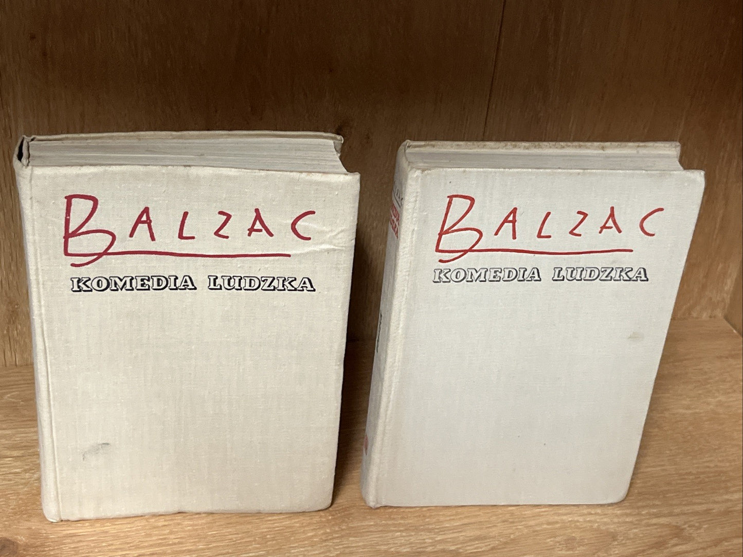 GOBSECK and Piotrusia Honoriusz Balzac Komedia Ludzka  Volume V and VIII