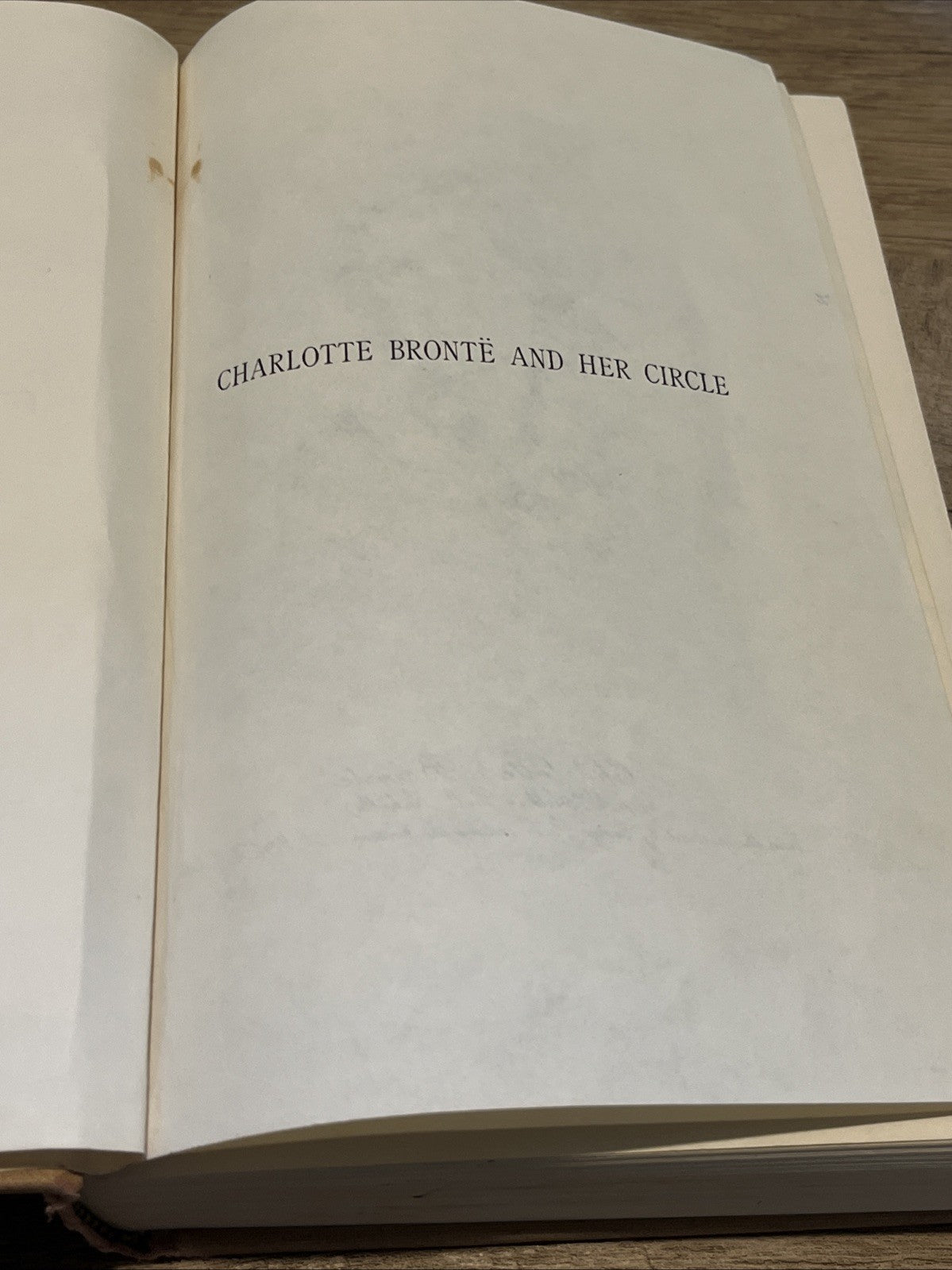 Charlotte Bronte and Her Circle (reprint Hc 1970 ex-lib ) by Shorter Clement K