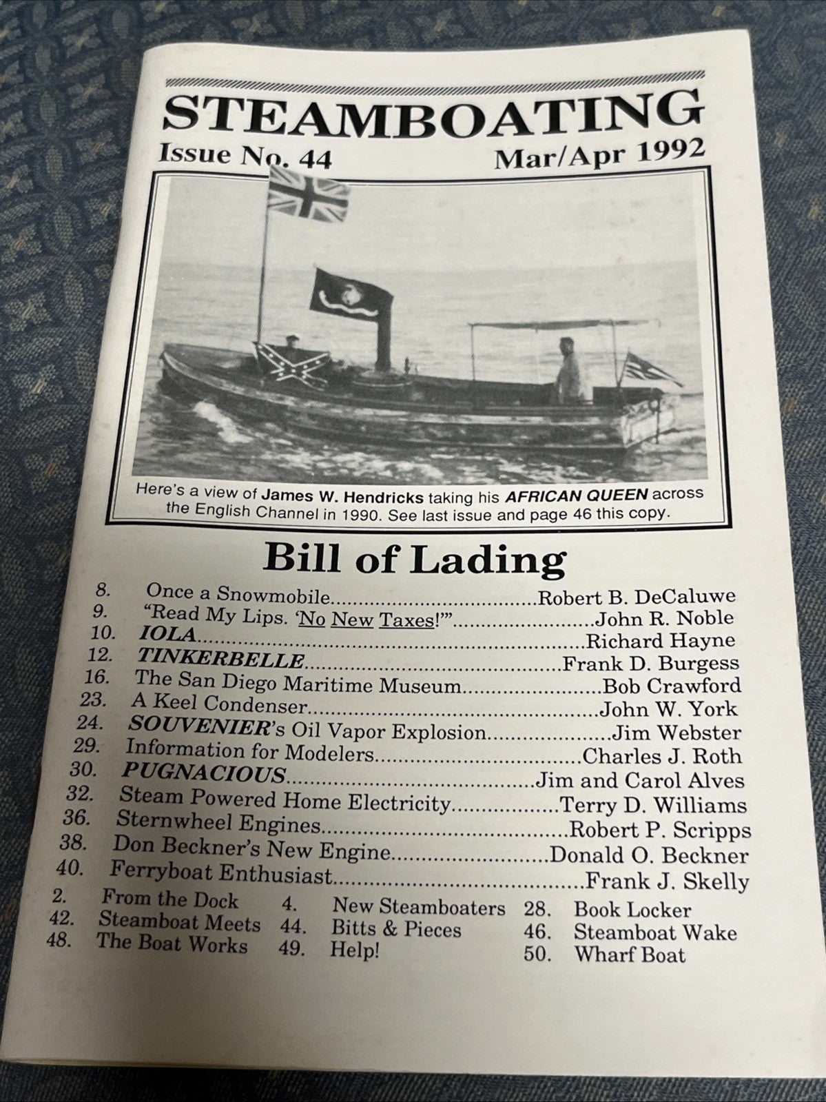Lot of 13 Steamboating News Issues Mag Fomerly Steamboat News 1990/1991/1992