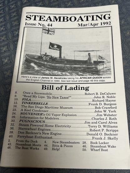 Lot of 13 Steamboating News Issues Mag Fomerly Steamboat News 1990/1991/1992