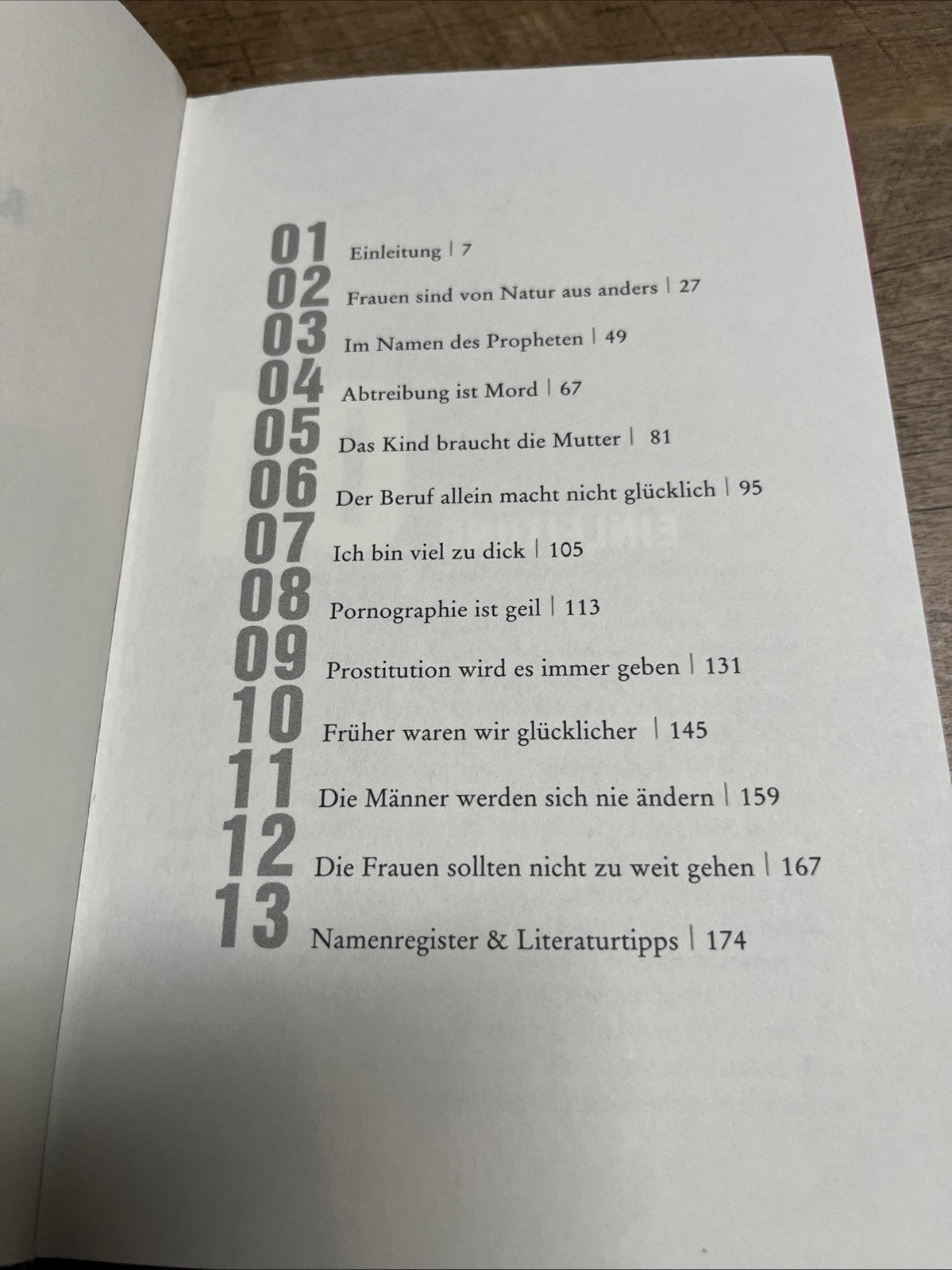 Die Antwort, Alice Schwarzer