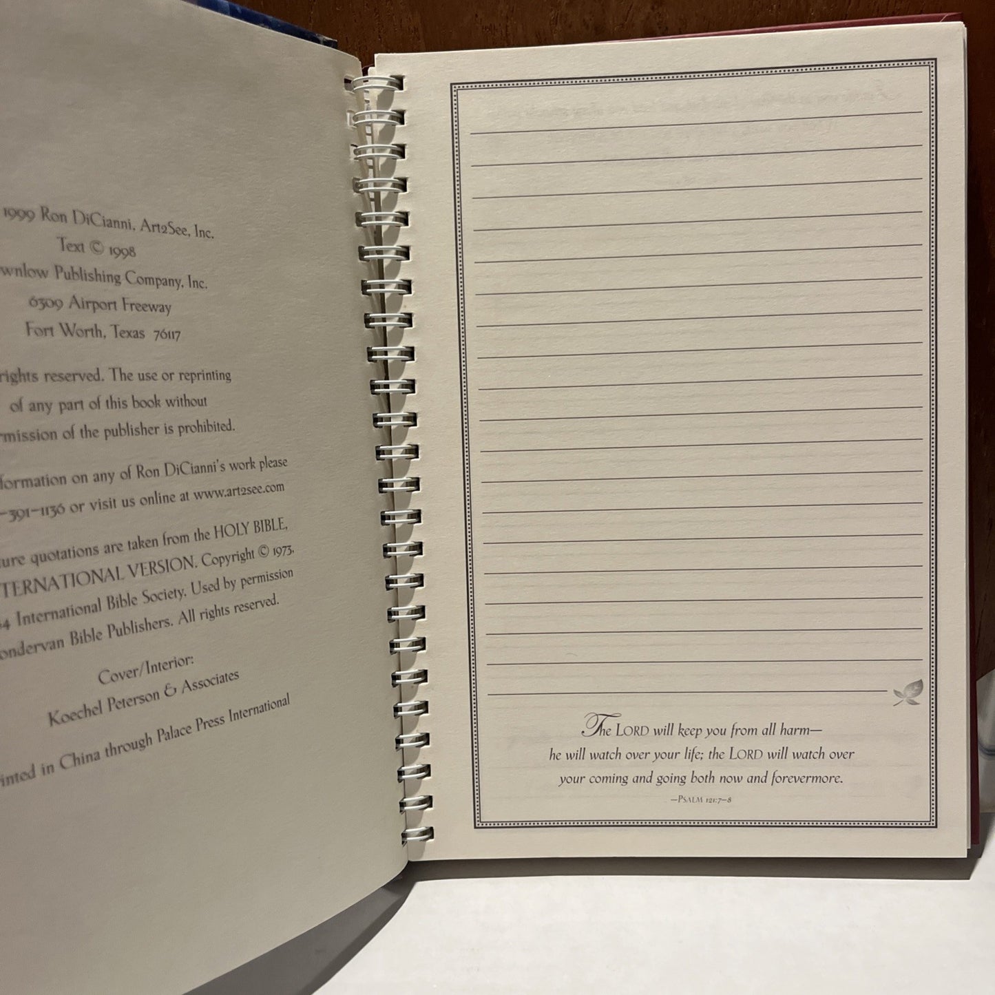 A Mother's Love: Concealed Wiro Scripture Journal (1999)