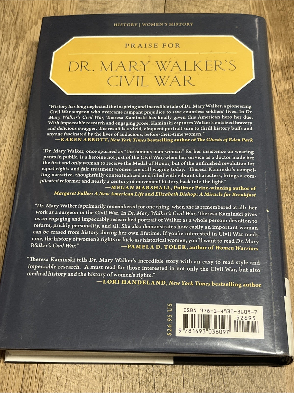 Dr. Mary Walker's Civil War: One Woman's Journey to the Medal of Honor and t...