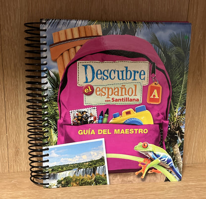 Descubre El Espanol Con Santillana A Teacher Edition Guía Del Maestro