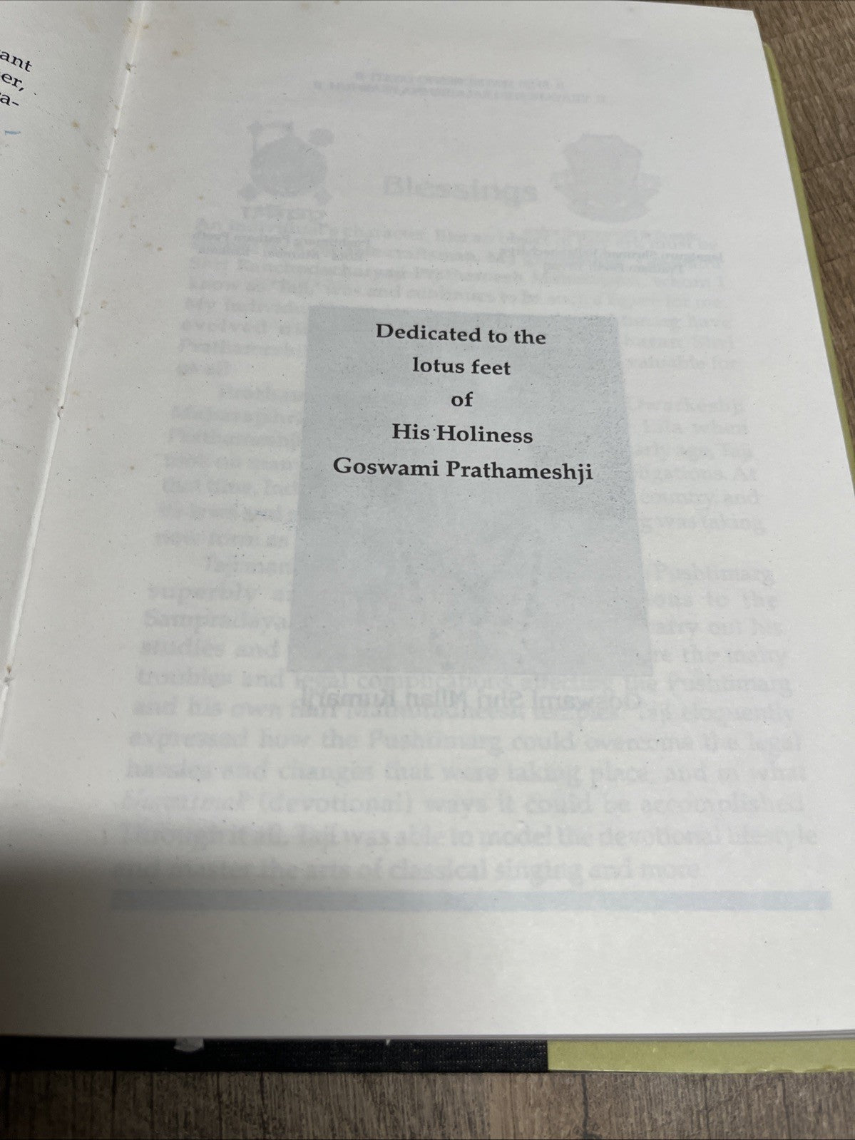 Ocean Of Grace The Teachings of His Holiness Goswami Shri Prathameshji Shyamdas