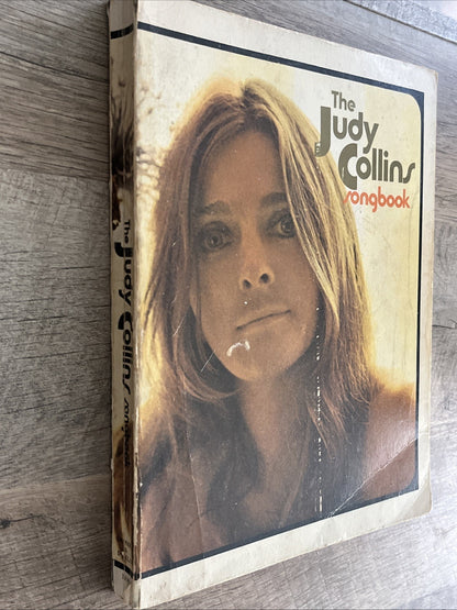 The Judy Collins Songbook 1970 Sheet Music Autobiography Tour Stories 3rd Print