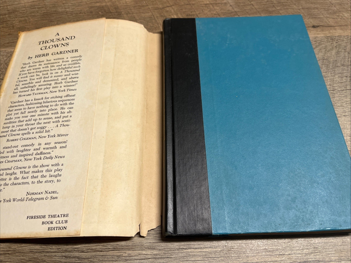 A THOUSAND CLOWNS By Herb Gardner - Hardcover