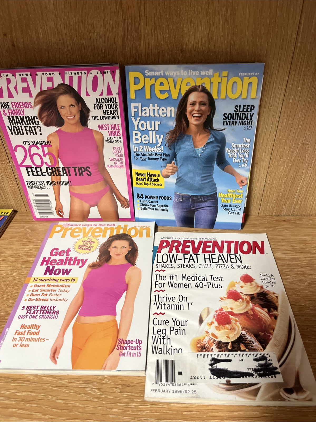 Lot Of Prevention Magazines (22) 1996,1998,2000,2003, 2004,2005,2006,2007