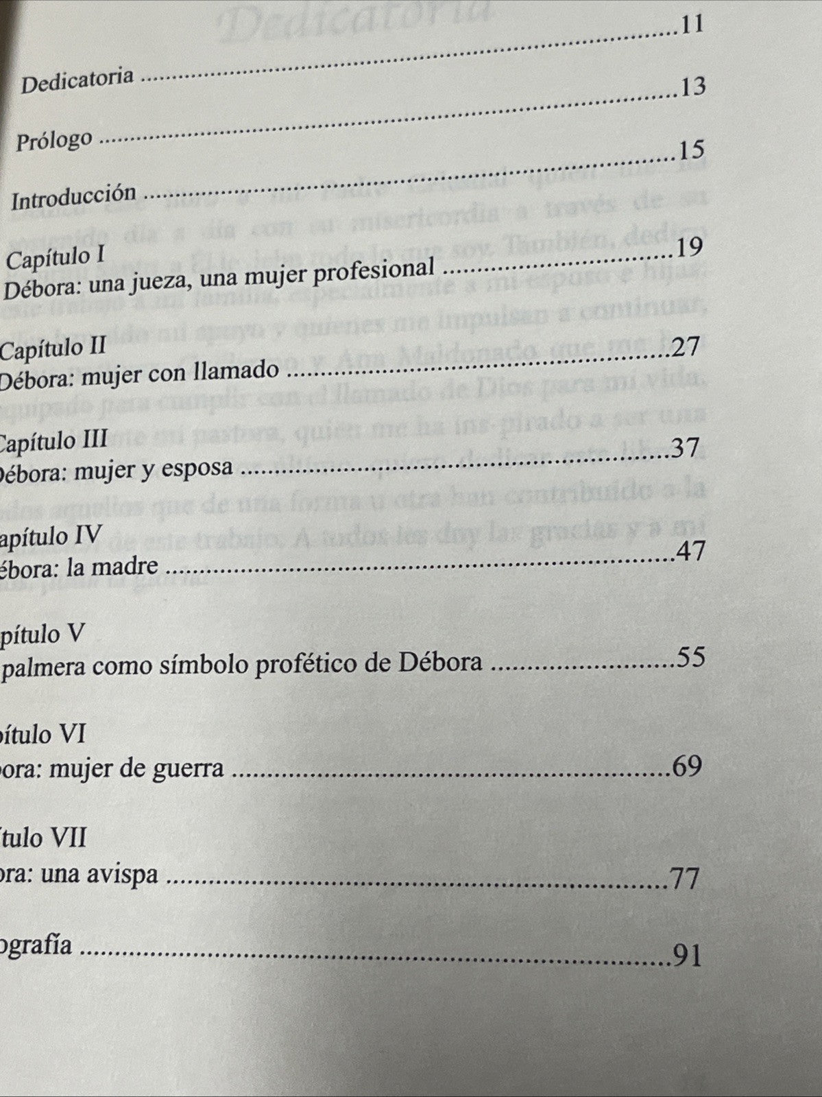 La Unción de Débora: Las Avispas by Clara Valenzuela