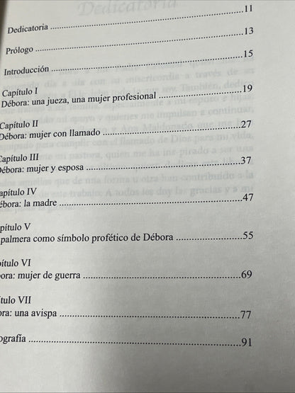 La Unción de Débora: Las Avispas by Clara Valenzuela