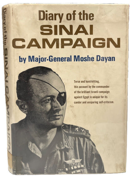 Diary of the Sinai Campaign by Major-General Moshe Dayan 1966 HC/DJ 1st Edition