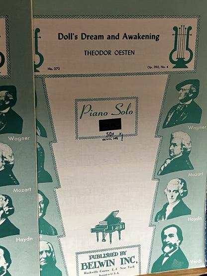 Music Sheets Antique Vintage Lot Of 14