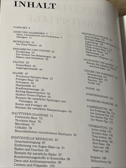 Die perfekte Schönheitspflege, aus dem Schloss Verlag