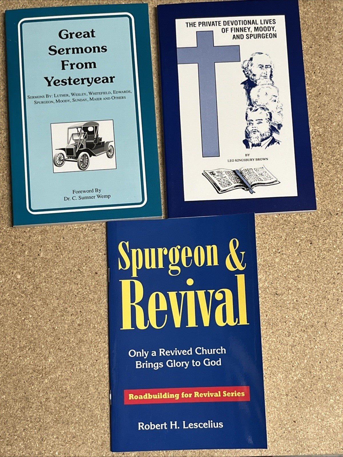 The Private Devotional LIves of Finney, Moody, and Spurgeon Leo Kingsbury Brown