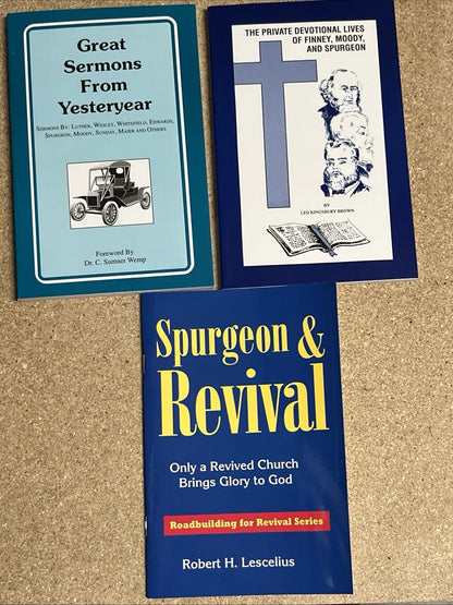 The Private Devotional LIves of Finney, Moody, and Spurgeon Leo Kingsbury Brown