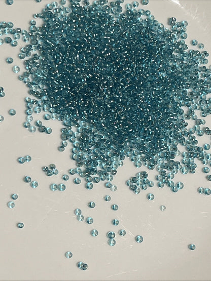 Round Beads Glass Seed Bead For Needlework Handmade Jewelry 4493 Pcs  ( 1.5mm)