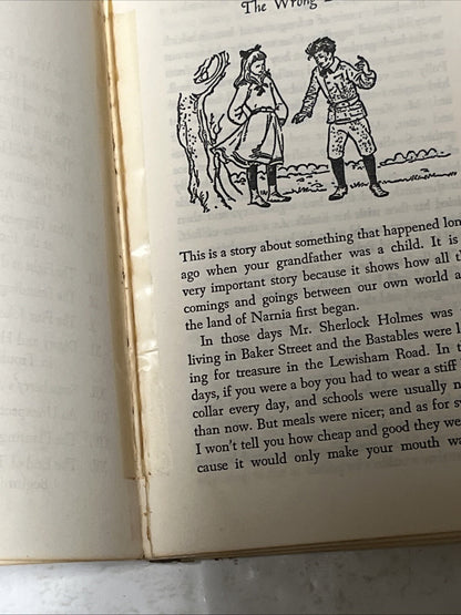 The Chronicles of Narnia Book CS Lewis 1, 2, 3, 5, & 6 Collier Books 1970s
