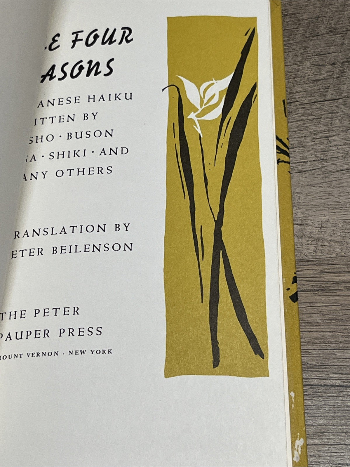 japanese haiku Series 2 and 4 Haiku Harvest and The Four Season 1958 & 1962