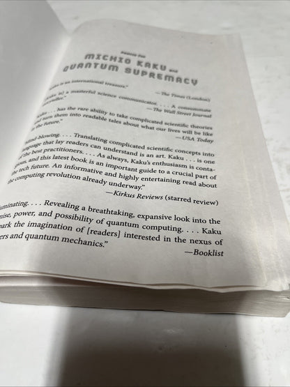 Quantum Supremacy: How the Quantum Computer Revolution Will Chang - VERY GOOD
