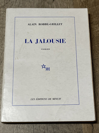 LA JALOUSIE  Roma  ALAIN ROBBE-GRILLET  Les Editions De Minuit