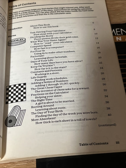 Texas Instruments Scientific TI-55 111/ TI-60/ TI-34 Comp Math Guide Book Manual