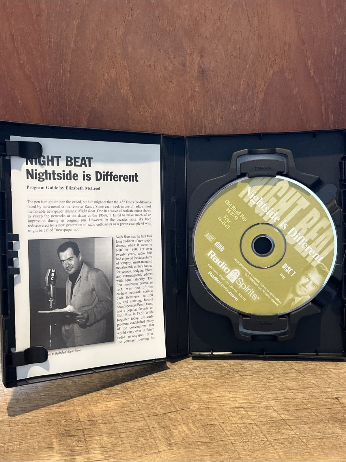 Night Beat: Nightside Is Different (2009, 16 Episodes On, 8-Audio CDs Set)