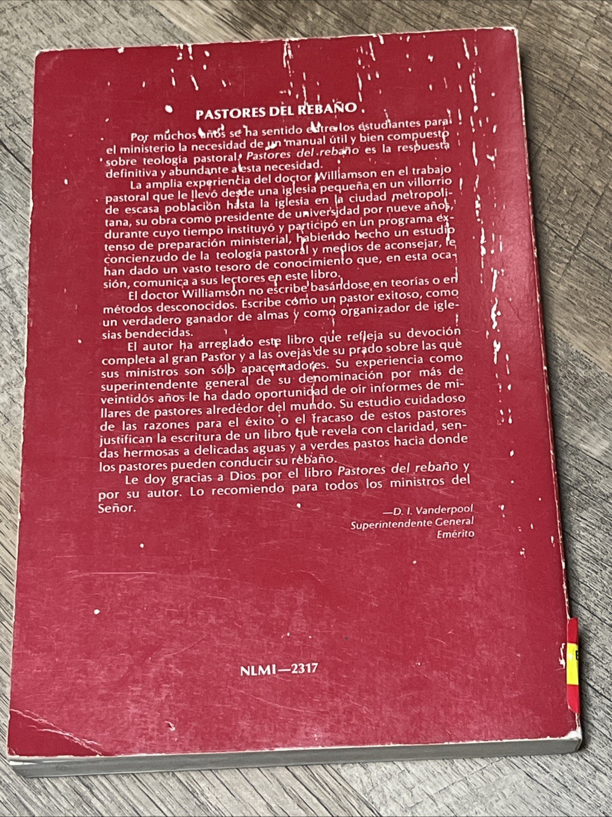 Pastores del Rebano Paperback by G B Williamson
