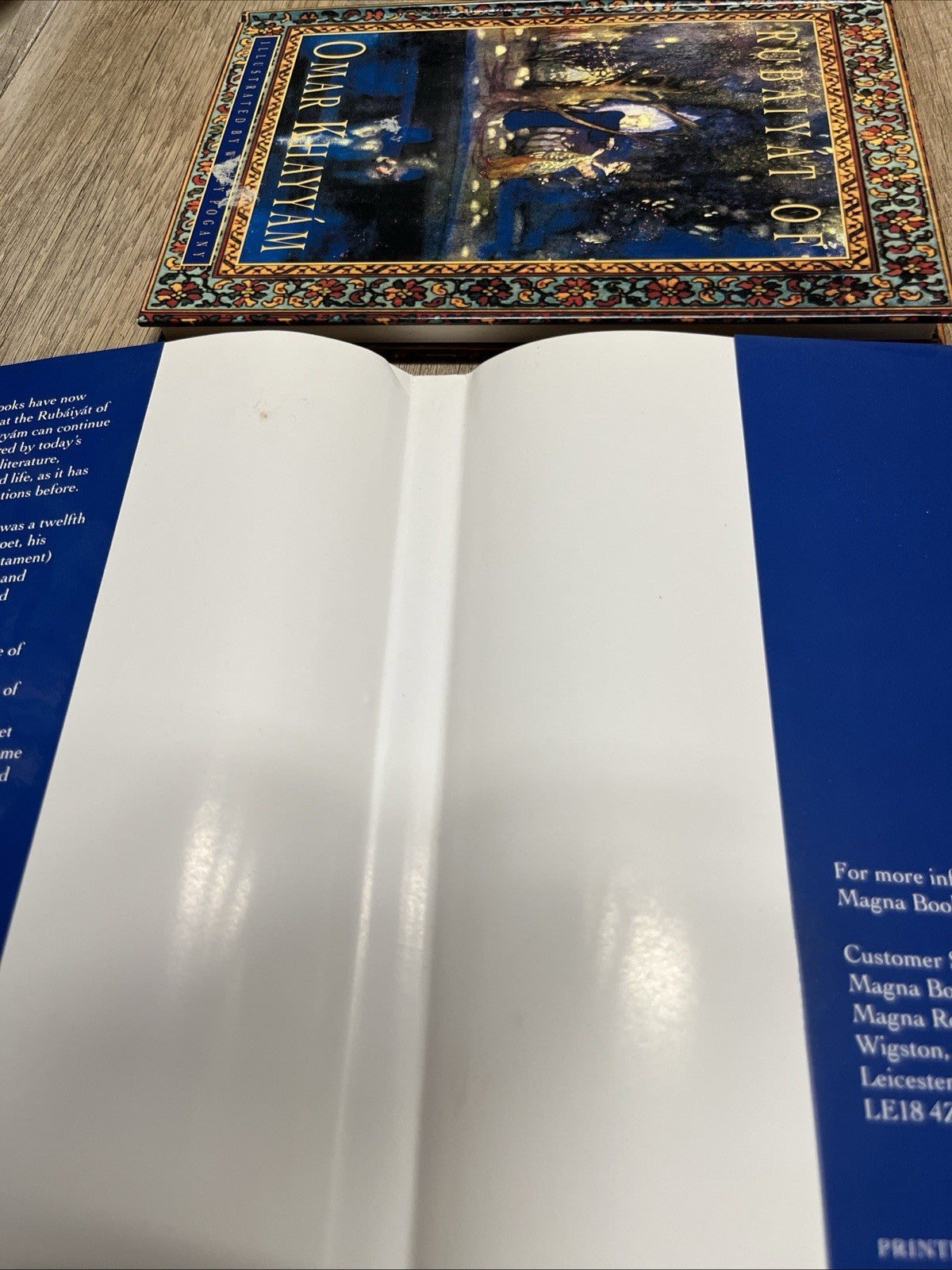 Rubaiyat of Omar Khayyam Illustrated by Willy Pogany 1992 Hardcover