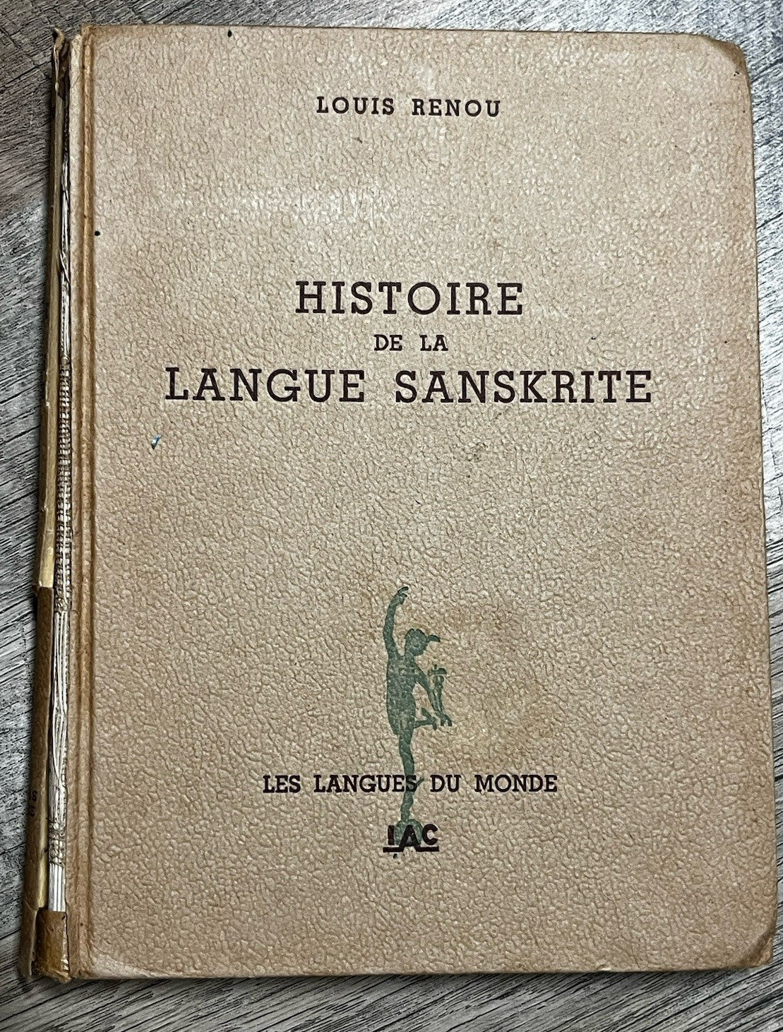 Histoire De La Langue Sanskrite - Renou, Louis Premier Edition 1956