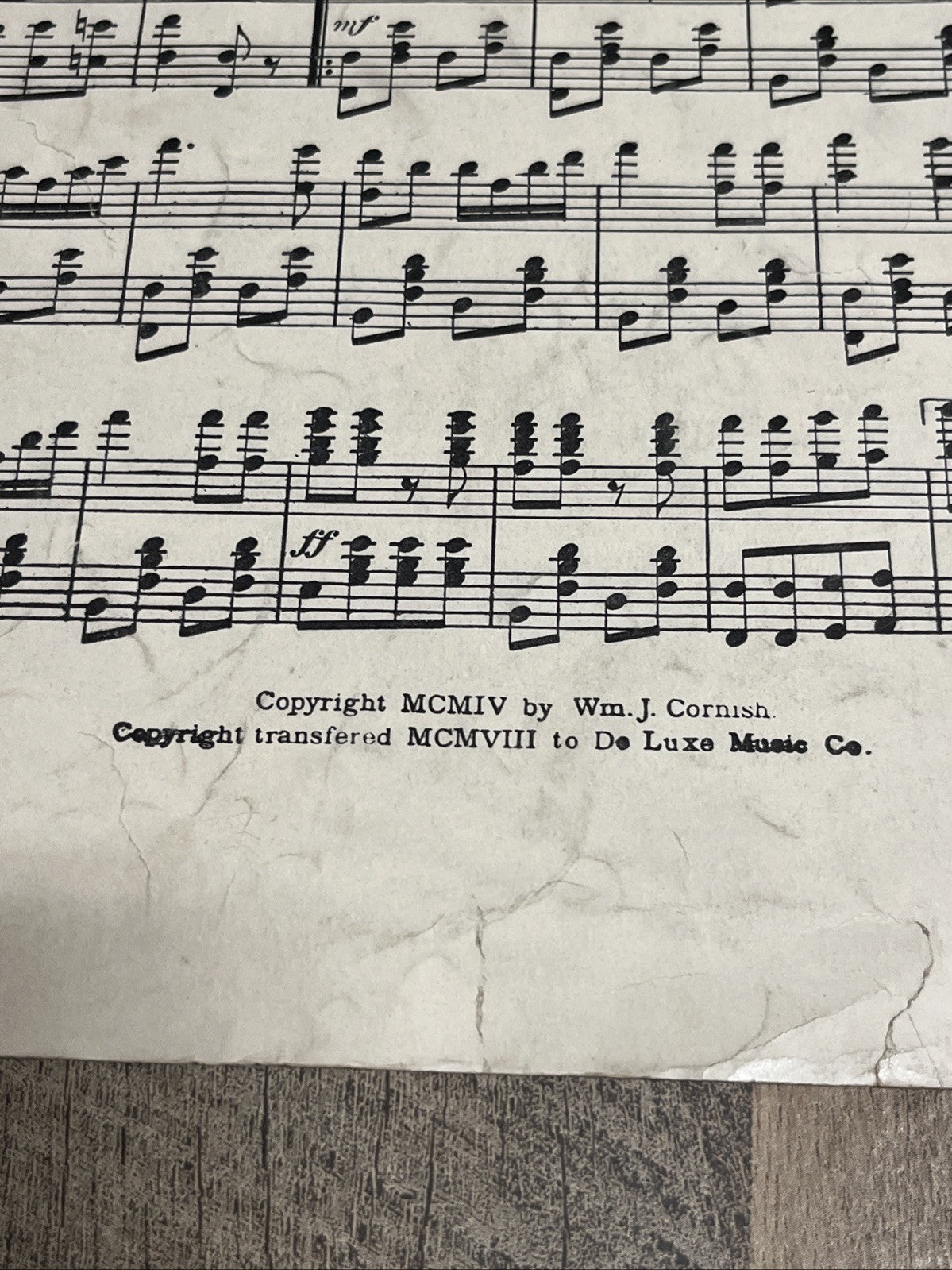 Vintage Old Cathedral Chime| The Flatterer | L. Van BEETHOVEN 1894| 1904 & 1908