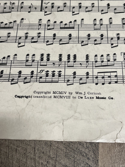 Vintage Old Cathedral Chime| The Flatterer | L. Van BEETHOVEN 1894| 1904 & 1908