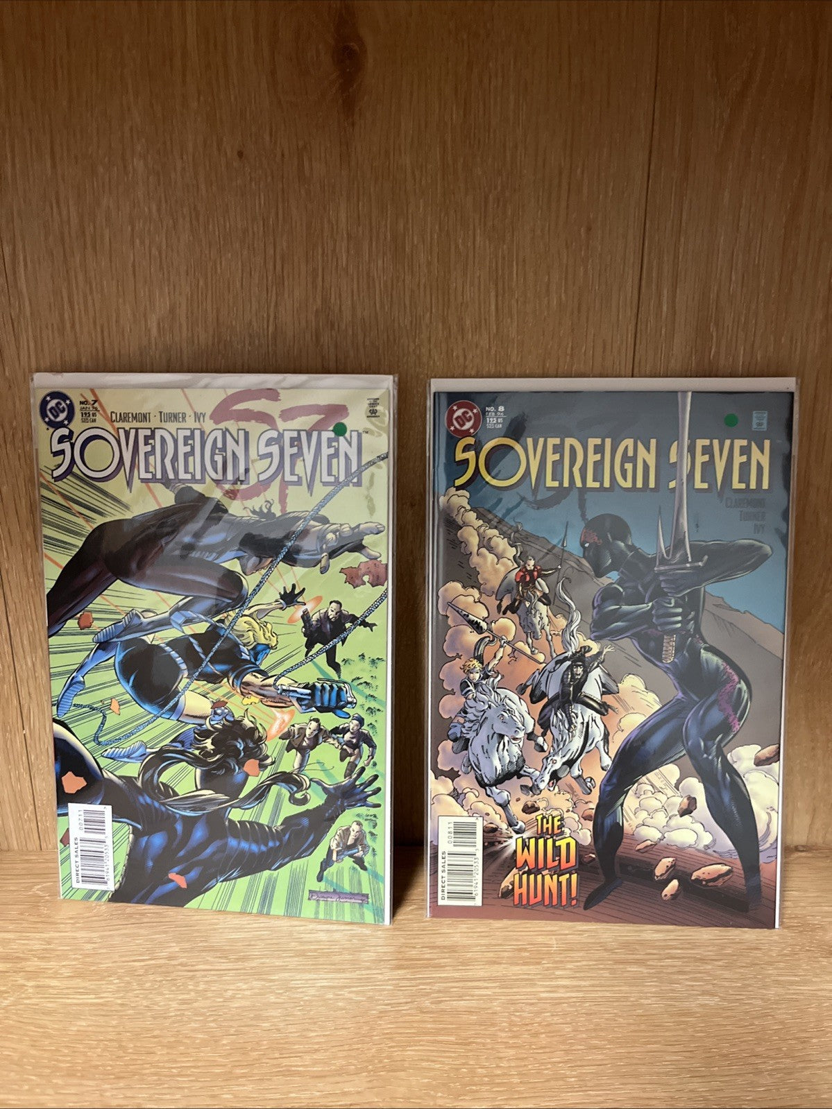 Lot of 11 Sovereign Seven #1 to #8 & #23#28 #29 DC Comic Books Chris Claremont