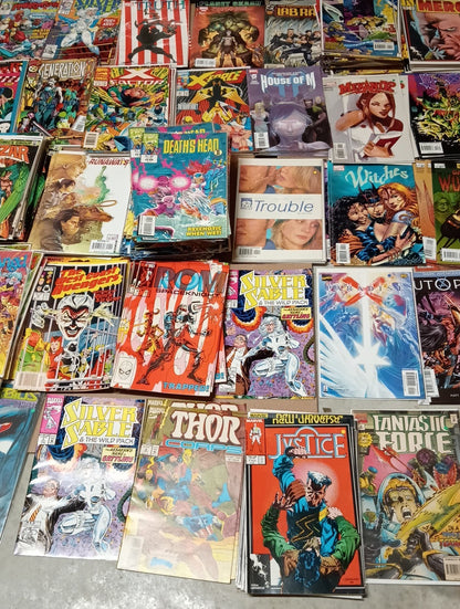 marvel comic book lot 50 Mixed Marvel Books No Dup Bulk