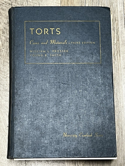 Cases & Materials On Torts, Cases On Federal Taxation, Pleading & Procedure SF