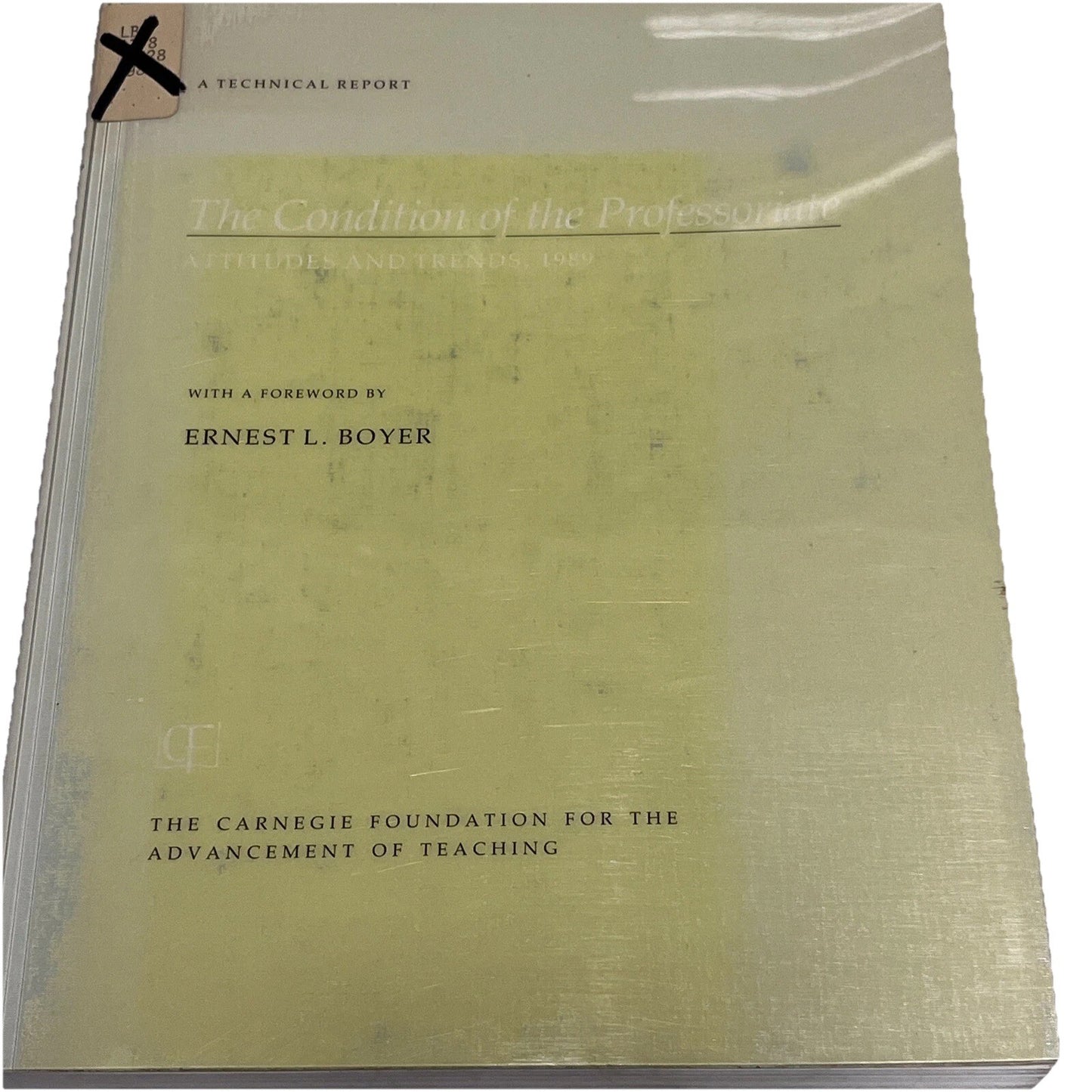 A Technical Report: The Condition Of The Professoriate Attitudes And Trends