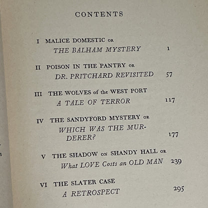 The Murderer’s  Companion By William Roughead Vintage HC/DJ The Reader’s Club