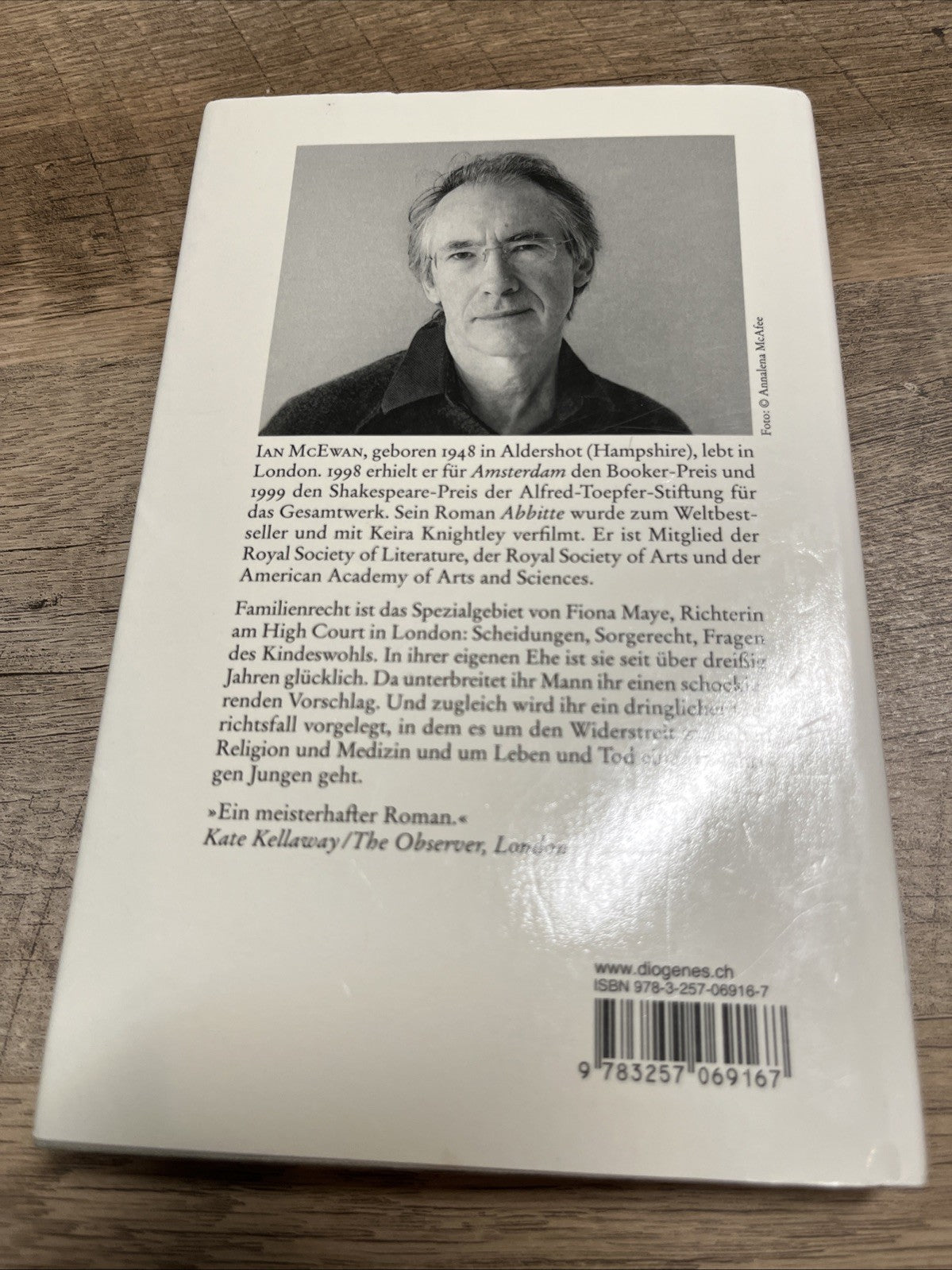Kindeswohl Ian McEwan
