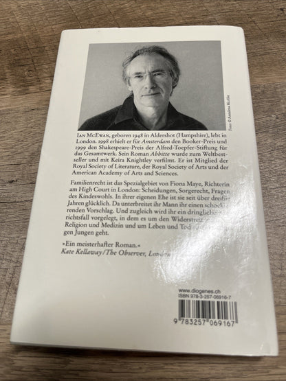 Kindeswohl Ian McEwan