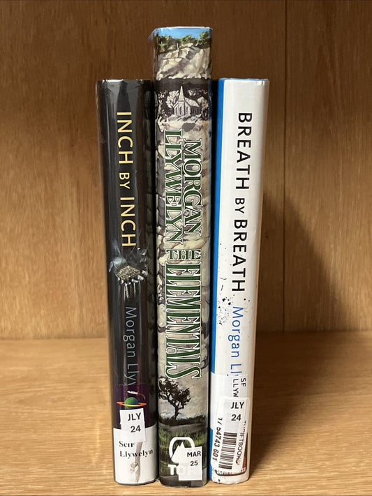 Morgan Llywelyn LOT of 3 1st Edition Hardcover Books