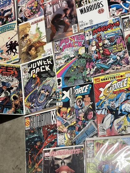 Comic Book Mystery Lot 50 Mixed Marvel NM No Duplicates Bulk