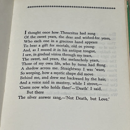Sonnets From the Portuguese Elizabeth Barrett Browning all Inspirational..  1961