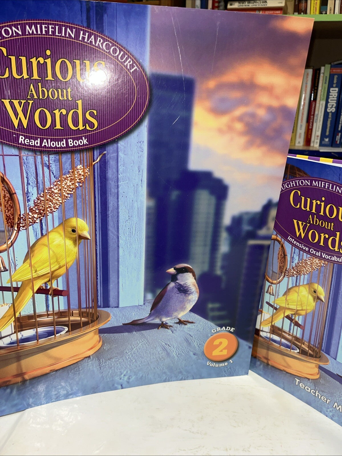 Houghton Mifflin Harcourt Curious about Words Read aloud Book & Teacher Manual